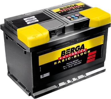 BERGA 5954020807902 - Стартерная аккумуляторная батарея, АКБ autospares.lv