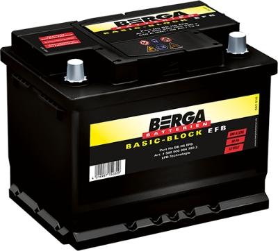 BERGA 5605000647902 - Стартерная аккумуляторная батарея, АКБ autospares.lv
