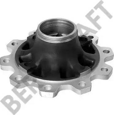 BergKraft BK6101008 - Ступица колеса, поворотный кулак autospares.lv