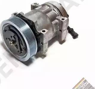 BergKraft BK6120117 - Компрессор кондиционера autospares.lv