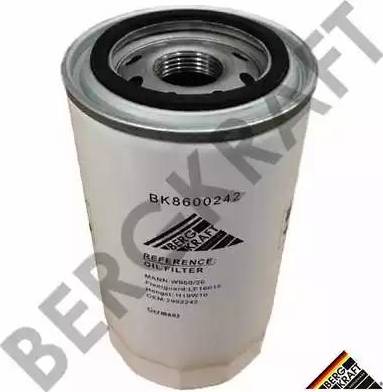 BergKraft BK8600242 - Масляный фильтр autospares.lv
