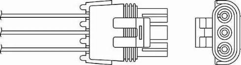 BorgWarner (BERU) OZH083 - Лямбда-зонд, датчик кислорода autospares.lv