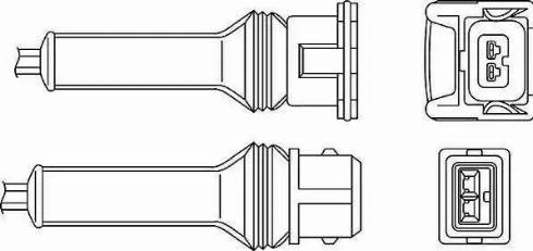 BorgWarner (BERU) OZH035 - Лямбда-зонд, датчик кислорода autospares.lv