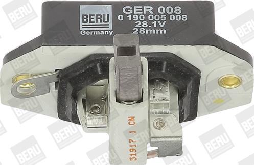 BERU by DRiV GER008 - Регулятор напряжения, генератор autospares.lv