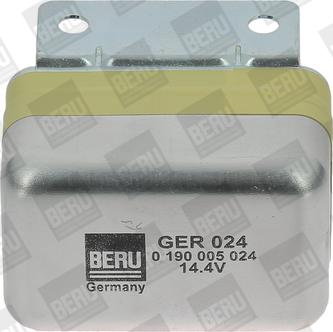BERU by DRiV GER024 - Регулятор напряжения, генератор autospares.lv