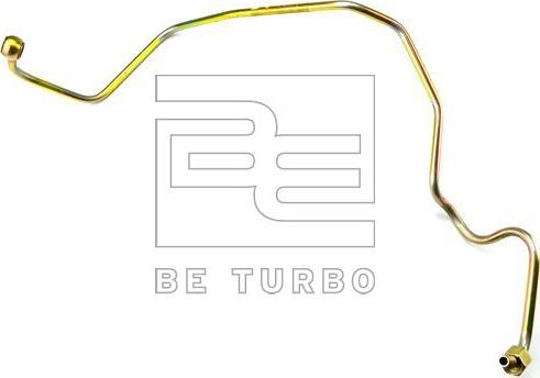 BE TURBO 600060 - Трубка, маслопровод компрессора autospares.lv