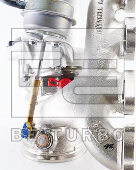 BE TURBO 128989RED - Турбина, компрессор autospares.lv