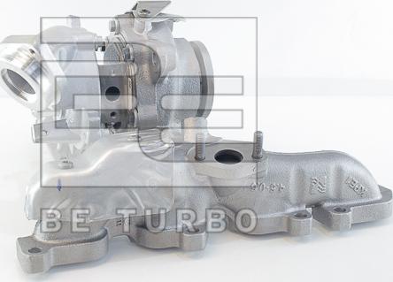 BE TURBO 128550RED - Турбина, компрессор autospares.lv