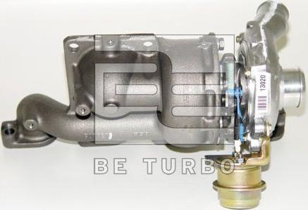 BE TURBO 127001RED - Турбина, компрессор autospares.lv