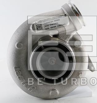 BE TURBO 127028RED - Турбина, компрессор autospares.lv