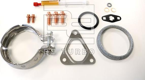 BE TURBO ABS842 - Установочный комплект, турбокомпрессор autospares.lv