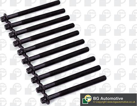 BGA BK4338 - Комплект болтов головки цилиндра autospares.lv