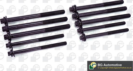 BGA BK2374 - Комплект болтов головки цилиндра autospares.lv