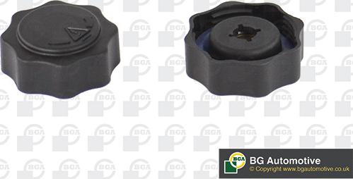 BGA CC0901 - Крышка, резервуар охлаждающей жидкости autospares.lv