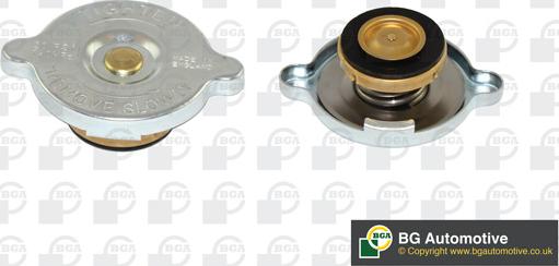 BGA CC3050 - Крышка, резервуар охлаждающей жидкости autospares.lv