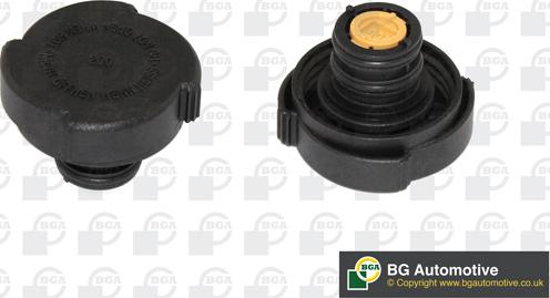 BGA CC3001 - Крышка, резервуар охлаждающей жидкости autospares.lv
