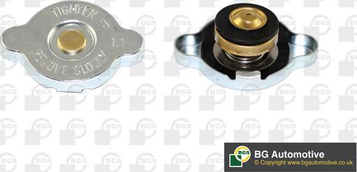 BGA CC3014 - Крышка, резервуар охлаждающей жидкости autospares.lv