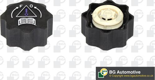 BGA CC3029 - Крышка, резервуар охлаждающей жидкости autospares.lv