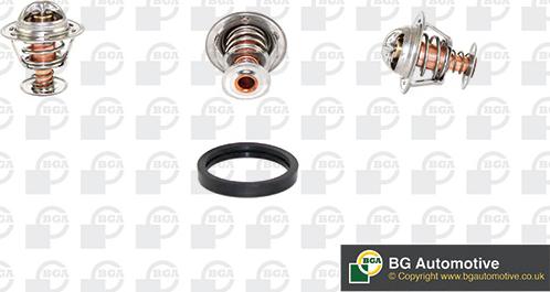 BGA CT5441K - Термостат охлаждающей жидкости / корпус autospares.lv