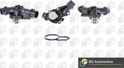 BGA CT5038 - Термостат охлаждающей жидкости / корпус autospares.lv