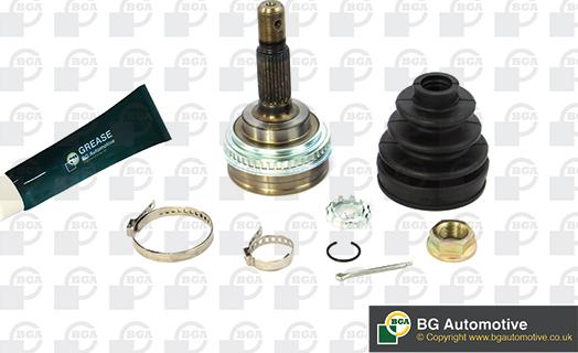 BGA CV9103A - Шарнирный комплект, ШРУС, приводной вал autospares.lv