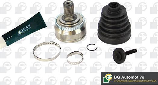 BGA CV9702A - Шарнирный комплект, ШРУС, приводной вал autospares.lv