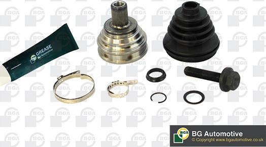 BGA CV0101A - Шарнирный комплект, ШРУС, приводной вал autospares.lv