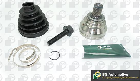 BGA CV0114A - Шарнирный комплект, ШРУС, приводной вал autospares.lv