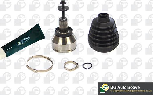 BGA CV2316A - Шарнирный комплект, ШРУС, приводной вал autospares.lv