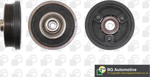 BGA DP1580 - Шкив коленчатого вала autospares.lv