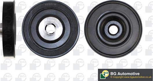 BGA DP1046 - Шкив коленчатого вала autospares.lv