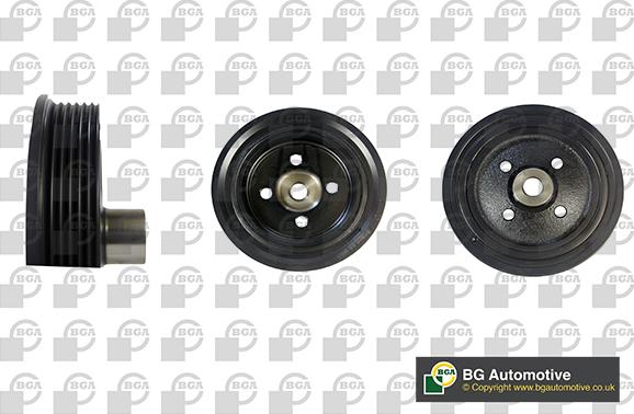 BGA DP1292 - Шкив коленчатого вала autospares.lv