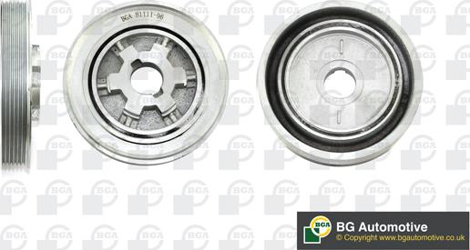 BGA DP8051 - Шкив коленчатого вала autospares.lv