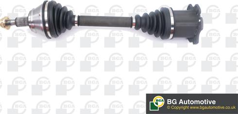 BGA DS0102L - Приводной вал autospares.lv