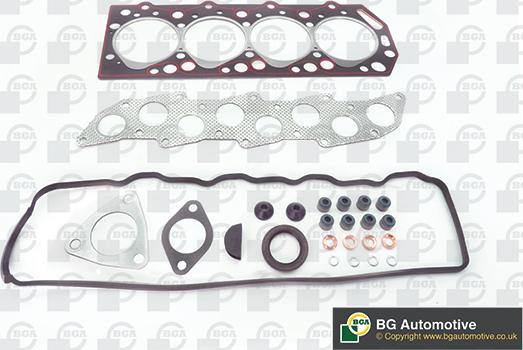 BGA HK9307 - Комплект прокладок, головка цилиндра autospares.lv