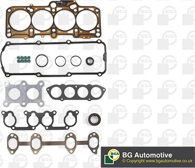 BGA HK0510H - Комплект прокладок, головка цилиндра autospares.lv