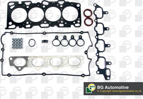 BGA HK7585 - Комплект прокладок, головка цилиндра autospares.lv