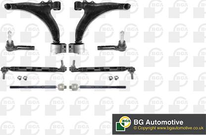 BGA KS6501 - Подвеска колеса, комплект autospares.lv