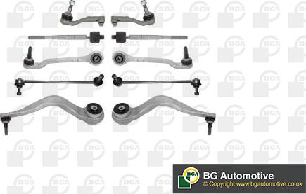 BGA KS0920 - Подвеска колеса, комплект autospares.lv