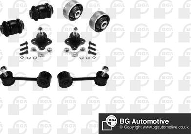 BGA KS0105 - Подвеска колеса, комплект autospares.lv