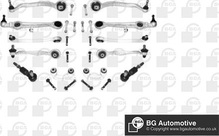 BGA KS0103 - Подвеска колеса, комплект autospares.lv