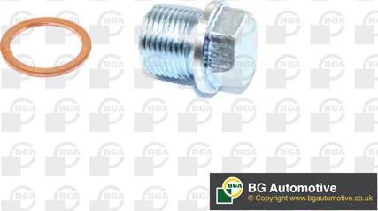 BGA PK8400 - Резьбовая пробка, масляный поддон autospares.lv