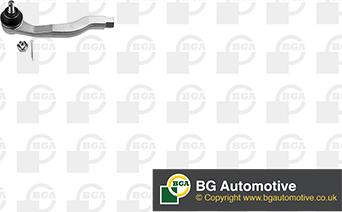 BGA SR2501 - Наконечник рулевой тяги, шарнир autospares.lv