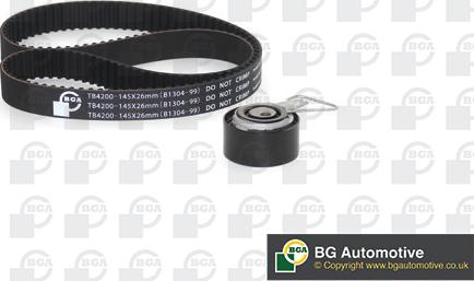 BGA TB4200K - Комплект зубчатого ремня ГРМ autospares.lv