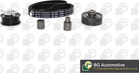 BGA TB0160K - Комплект зубчатого ремня ГРМ autospares.lv