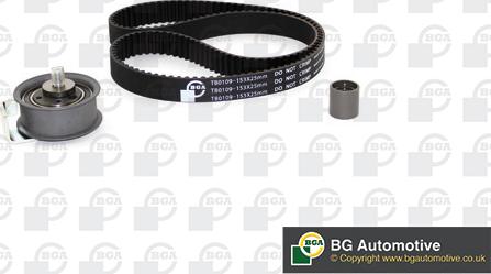 BGA TB0109K - Комплект зубчатого ремня ГРМ autospares.lv