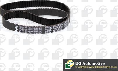 BGA TB0200 - Зубчатый ремень ГРМ autospares.lv