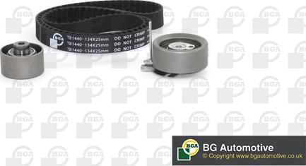 BGA TB1440K - Комплект зубчатого ремня ГРМ autospares.lv