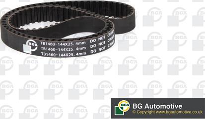 BGA TB1460 - Зубчатый ремень ГРМ autospares.lv