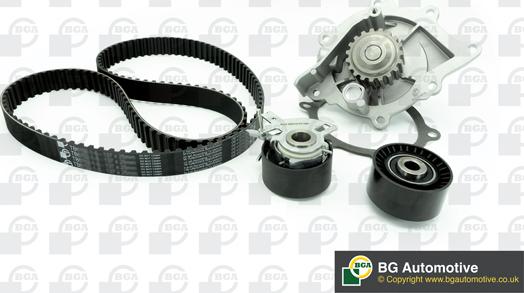 BGA TB1412CPK - Водяной насос + комплект зубчатого ремня ГРМ autospares.lv